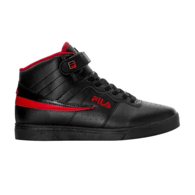 Pre-owned Fila Vulc 13 Mid Plus 'black Red' | Men's Size 14