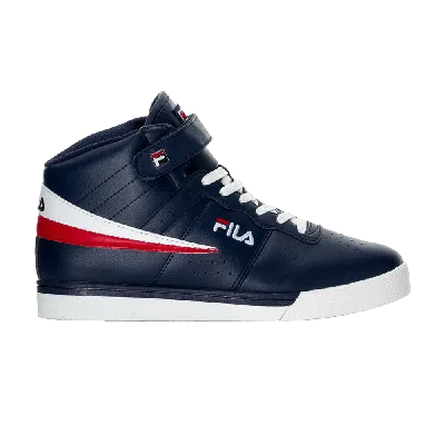 Pre-owned Fila Vulc 13 Mid Plus 'navy' In Blue