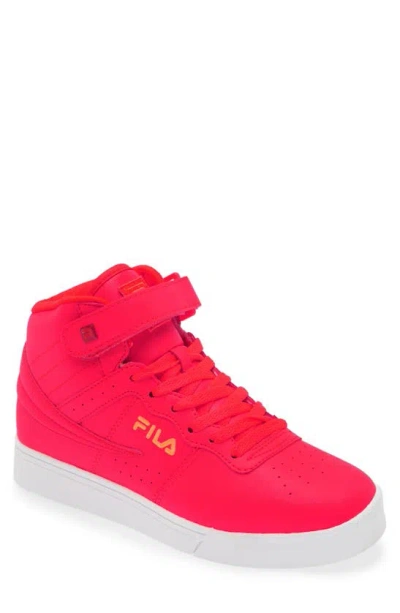 Fila Vulc 13 Superbright Sneaker In Diva Pink/ Fiery Coral/ White