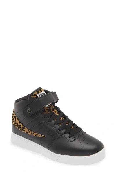 Fila Vulc 13 Wild Sneaker In Black/pale Gold/black