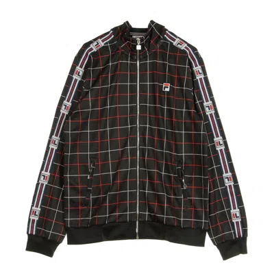 Fila Waite Aop Tj Black Check Allover Men's Track Jacket