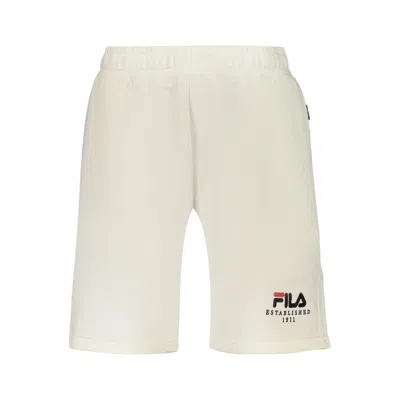 Fila White Cotton Men's Pant