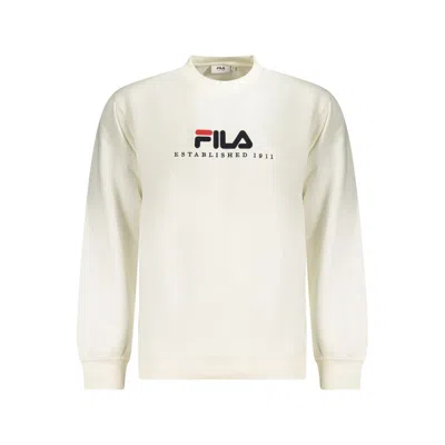 Fila White Cotton Men's Sweatshirt