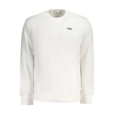 Fila White Cotton Men's Sweatshirt