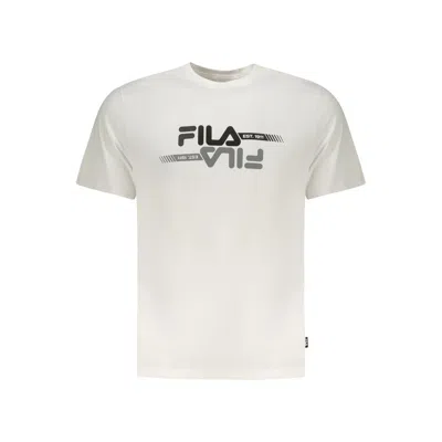 Fila White Cotton Men T-shirt