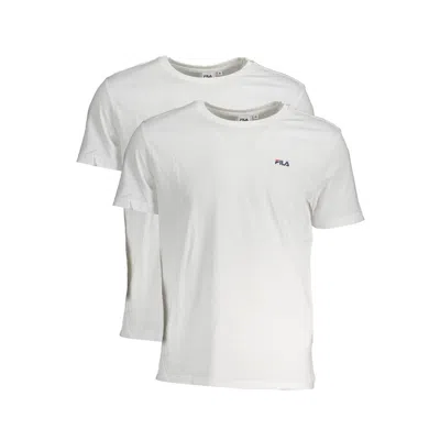 Fila White Cotton T-shirt