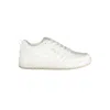 Fila White Polyester Athletic Sneakers In White