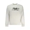 Fila White Polyester Men's Sweatshirt In White
