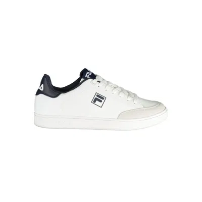 Fila Courtbay Logo-patch Sneakers In White