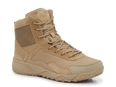 Fila Wide Width Chastizer Work Boot In Brown