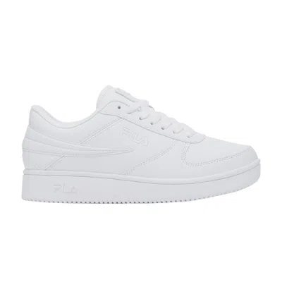 Pre-owned Fila Wmns A-low 'triple White' | Women's Size 9