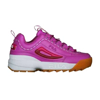 Pre-owned Fila Wmns Disruptor 2 Premium | Pink | Women's Size 7