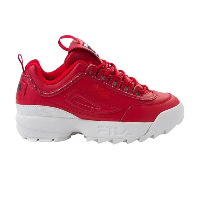 Pre-owned Fila Wmns Disruptor 2 Premium 'red' | Women's Size 6.5