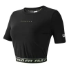 Fila (wmns)  Alphabet Printing Yoga Gym Short Sleeve Top 'black'