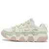 Fila (wmns)  Barricade Basketball Shoes 'white Green Pink' In Multi