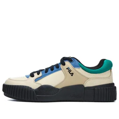 Fila (wmns)  Blocks 'cream Blue Green' In Multi