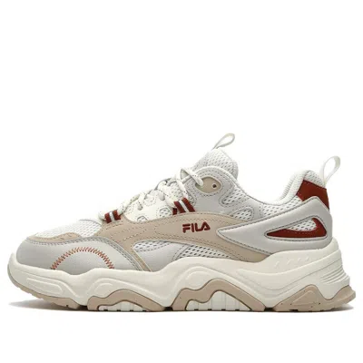 Fila (wmns)  Collina Sneakers 'white Grey Beige' In Multi