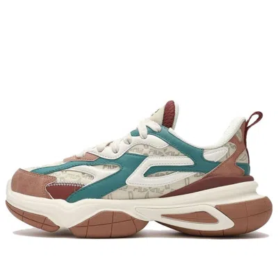 Fila (wmns)  Daddy Shoes 'white Brown Green' In Multi