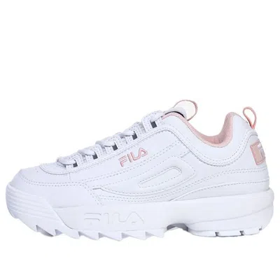 Fila (wmns)  Disruptor2 Series Chunky Sneakers White/pink In Multi