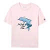 Fila (wmns)  Dolphin Printing Casual Sports Short Sleeve Pink