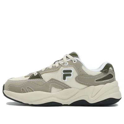 Fila (wmns)  Flash Sneakers 'cream White Green' In Multi