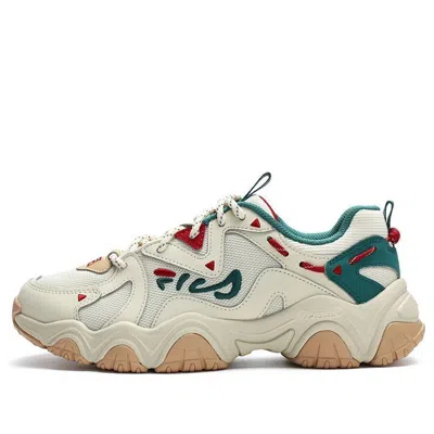 Fila (wmns)  Fluid 4 Sneakers 'cream Green Red' In Multi