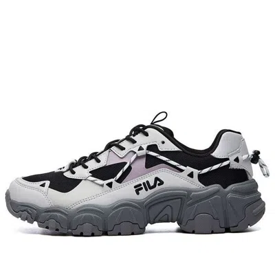 Fila (wmns)  Fluid Low Tops Sports Shoe Black Gray In Multi