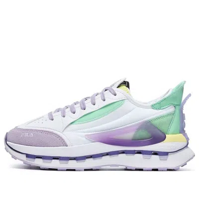 Fila (wmns)  Km Shoes 'white Purple Aqua' In Multi