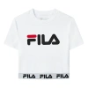 Fila (wmns)  Logo Print Short Sports Short Sleeve White