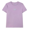 Fila (wmns)  Logo Printing Casual Sports Short Sleeve Purple In Purple
