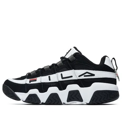 Fila (wmns)  Mb 1 High Baeketball Shoes White/silvery In Black
