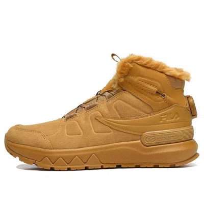 Fila (wmns)  Outdoor Ruuner Hi 'yellow Silver' In Brown
