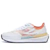 Fila (wmns)  Renno Classics Sneakers 'white Orange' In Multi