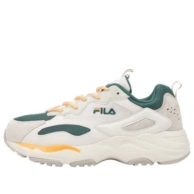 Fila (wmns)  Tracer Retro Running Shoes Grey/green/yellow In Multi