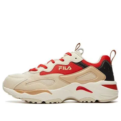Fila (wmns)  Tracer Running Shoes Beige/red In Multi