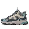 Fila (wmns)  Trek 1s High-top Sneakers 'grey Blue' In Multi
