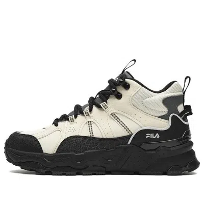 Fila (wmns)  Trek 1s High-top Sneakers 'white Black' In Multi