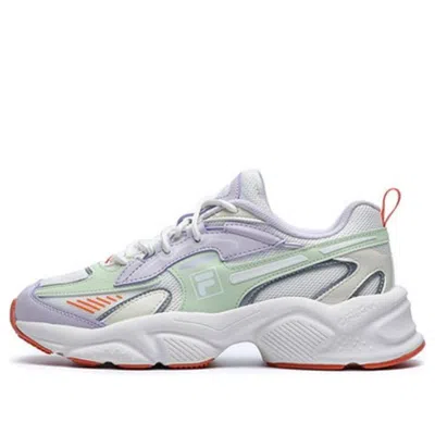 Fila (wmns)  Wings Sneakers 'white Green Lilac' In Neutral