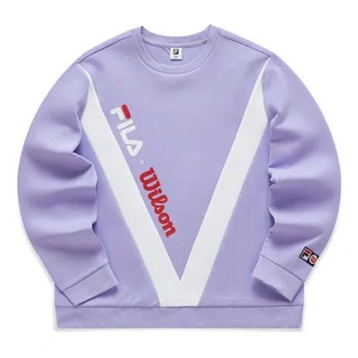 Fila (wmns)  X Wilson Crossover Sports Pullover 'purple'