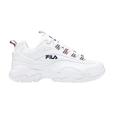 Pre-owned Fila Wmns Ray 'white' | Women's Size 4