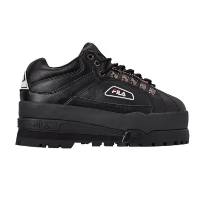 Pre-owned Fila Wmns Trailblazer Wedge 'black' | Women's Size 8.5