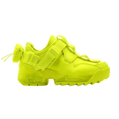 Pre-owned Fila Wmns Unit V2 'safety Yellow' | Women's Size 5.5