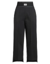 Fila Woman Pants Black Size Xs Viscose, Polyamide, Elastane