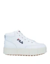 Fila Woman Sneakers White Size 7 Soft Leather