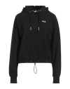 Fila Chic Long-sleeved Hoodie With Embroidered Logo In Black