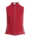 Fila Woman Sweatshirt Burgundy Size M Polyester In Red