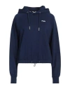 Fila Woman Sweatshirt Navy Size Xs Cotton, Elastane In Navy Blue