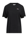 Fila Woman T-shirt Black Size L Cotton