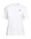 Fila Woman T-shirt White Size S Cotton In White