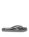 Fila Woman Thong Sandal Black Size 7 Rubber